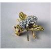 Image 1 : AN 18K YELLOW GOLD AND DIAMOND BROOCH OF A BEE St