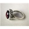 Image 2 : A 14K WHITE GOLD, RUBY AND DIAMOND RING Comprised