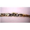 Image 2 : A 14K YELLOW GOLD "C" LINK BRACELET Apx. 7 dwt.