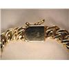 Image 3 : A 14K YELLOW GOLD, GOLD LINK BRACELET Apx. 28.70 dwt.