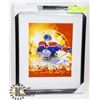 Image 1 : FRAMED CONNOR MCDAVID ART PRINT.