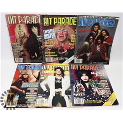 LOT OF 5 HEAVY METAL 1980'S MAGAZINES