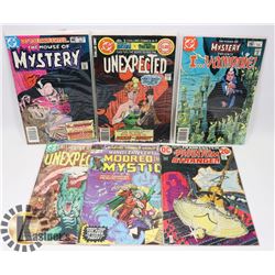 6 HORROR COLLECTORS COMICS