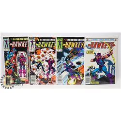 HAWKEYE MINI COMIC SET OF 4