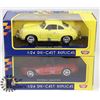 Image 1 : 1:24 DIECAST - HONDA S2000 + PORSCHE 356B