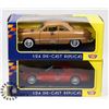 Image 1 : 1:24 DIECAST - 1949 FORD COUPE + THUNDERBIRD