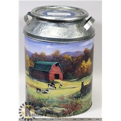 LARGE REPLICA MILK CAN