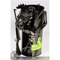 CANADA MOOSE HUNTER WINE BOTTLE HOLDER