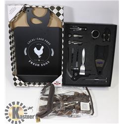 WINE CONNOISSEUR GIFTBOX, IPAD/COOKBOOK STAND &