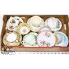 Image 1 : TRAY OF 8 BONE CHINE TEA CUPS