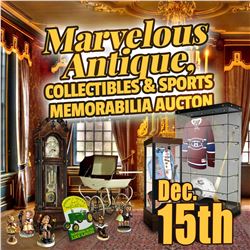 SIGN UP EARLY FOR THE UPCOMING ANTIQUE AUCTION!