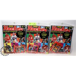 '91-'92 COLLECTIBLE STICKERS - HOCKEY ALBUM