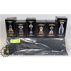 6X MINATARE NHL TROPHY REPLICAS W/ STAND
