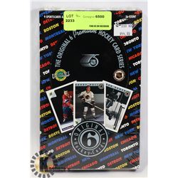 "THE ORIGINAL 6 PREMIUM HOCKEY CARD SERIES"