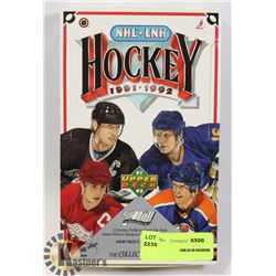 12 HOCKEY COLLECTOR CARDS 1991-1992