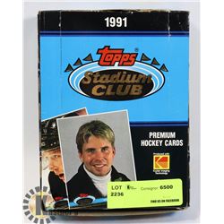 TOPPS 1991 STADIUM CLUB PREMIUM HOCKEY CARDS