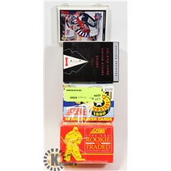 4X HOCKEY CARD PACKS (1990, 91, 92, 93)