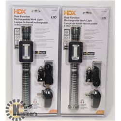 SET OF 2 SEALED HDX DUAL FUNCTION