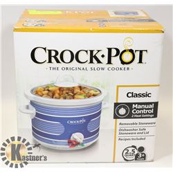 NEW CROCKPOT ORIGINAL SLOW