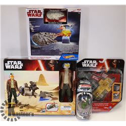 SEALED 4 STAR WARS ITEMS BOX BUSTERS