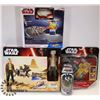 Image 1 : SEALED 4 STAR WARS ITEMS BOX BUSTERS