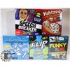 Image 1 : FLAT OF 5 SEALED BOARD GAMES SPEECH