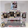 Image 1 : LOT OF 8 FUNKO POP STAR WARS LUKE SKYWALKER,