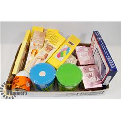 TRAY OF PANTY HOSE, STOCKINGS AND MORE