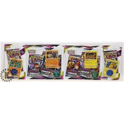 LOT OF 4 NEW SEALED POKÉMON UNIFIED MINDS VARIOUS