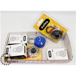 LOT OF 6 LOCKS INC MASTER