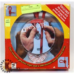 TYING KNOTS DVD AND BOOK NEW