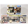 Image 1 : LOT OF 4 FUNKO POP MR. BEAN, ED SHEERAN, QUEEN