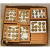 Image 1 : BOX OF WOODEN RINGS
