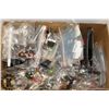 Image 1 : BOX OF ASSORTED RINGS, EARRINGS, NECKLACES, ETC