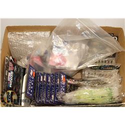 BOX OF ASSORTED, EARRINGS, TOE RINGS AND  NECKLACES