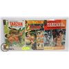 Image 1 : 3 VINTAGE TARZAN 12 AND 15 COMICS