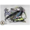 Image 1 : BAG OF DOG COLLARS/ LEASHES