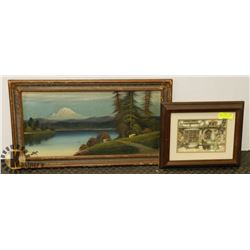 ANTON PIECK TOY SHOP PAPER TOLE AND ANTIQUE OIL ON