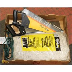 TOOL LOT WITH 2 NEW OP HEADS