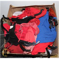 BOX OF ASSORTED TANK TOPS