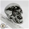 Image 1 : DARK GREEN TONE SKULL PIGGY BANK