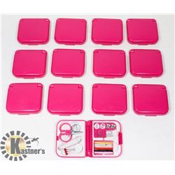 LOT OF 13PCS NEW! MINI PORTABLE SEWING KIT