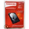 Image 1 : NEW TOSHIBA 1TB DESKTOP HARDDRIVE P300.