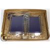 Image 1 : SET OF 2 MIKASA GLASS PICTURE FRAMES.