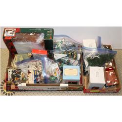 CHRISTMAS VILLAGE WITH ACCESSORIES
