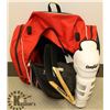 Image 1 : TEAM CANADA HOCKEY BAG W/ COOPER 16” KNEEPADS AND
