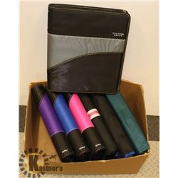 FLAT OF NEW ZIPPER BINDERS