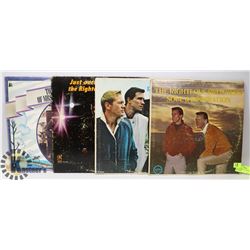 LOT OF 4 RIGHTEOUS BROTHERS RECORDS