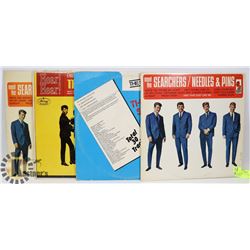 LOT OF 4 "THE SEARCHERS" RECORDS