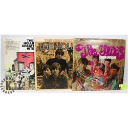 COLLECTION OF 4 THE HOLLIES RECORDS